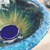Ceramic bowl detail by Róisín Ní Dhúshláine. #ceramics #Dublin #CeramicClass #stoneware #handmade #cone8 #glaze #glass #loveclay #ceramicstudio #ceramicforms